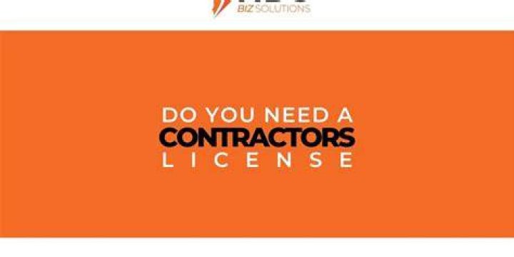 Do you need a license to be a contractor in Indiana?