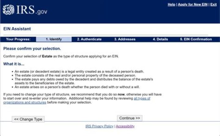 Do you need an EIN to open an estate account?