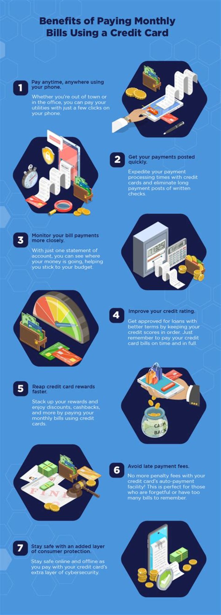 Do you need credit to pay bills?