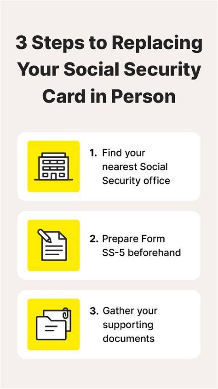 Do you need to replace your Social Security card if you lost it?