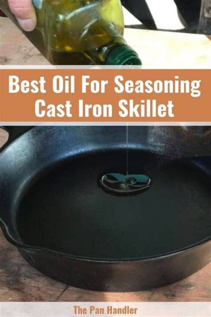Do you oil the outside of a cast-iron skillet?
