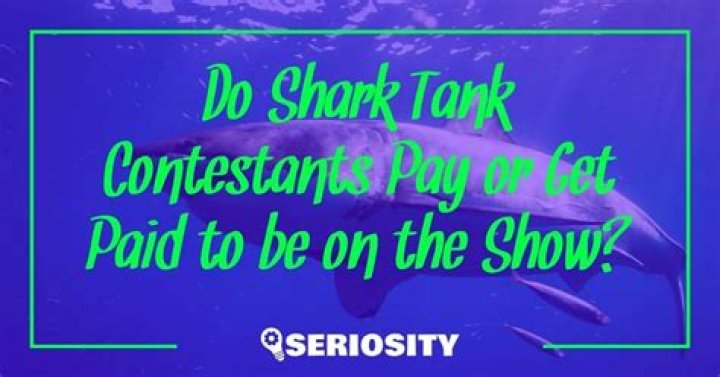 Do you pay to be on Shark Tank?
