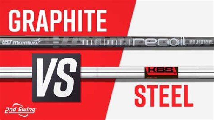 Do you swing slower with graphite shafts?