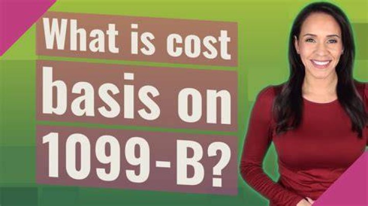 Does 1099 include cost basis?