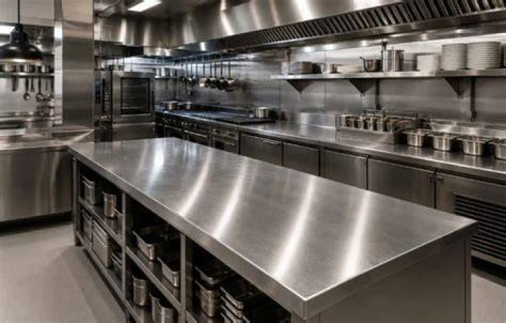 Does a commercial kitchen need to be stainless steel?