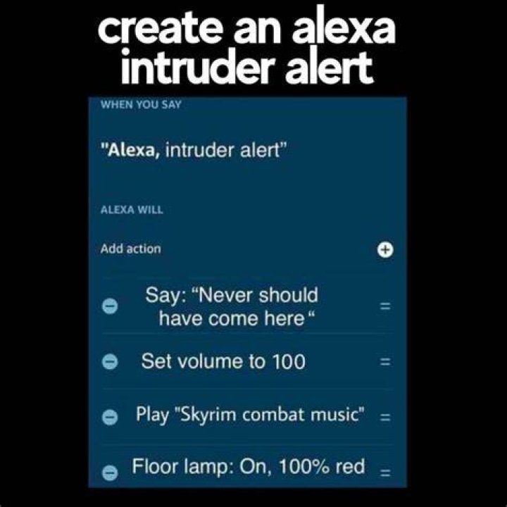 Does Alexa have Intruder Alert?
