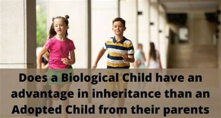 Does an adopted child have more rights than a biological child?