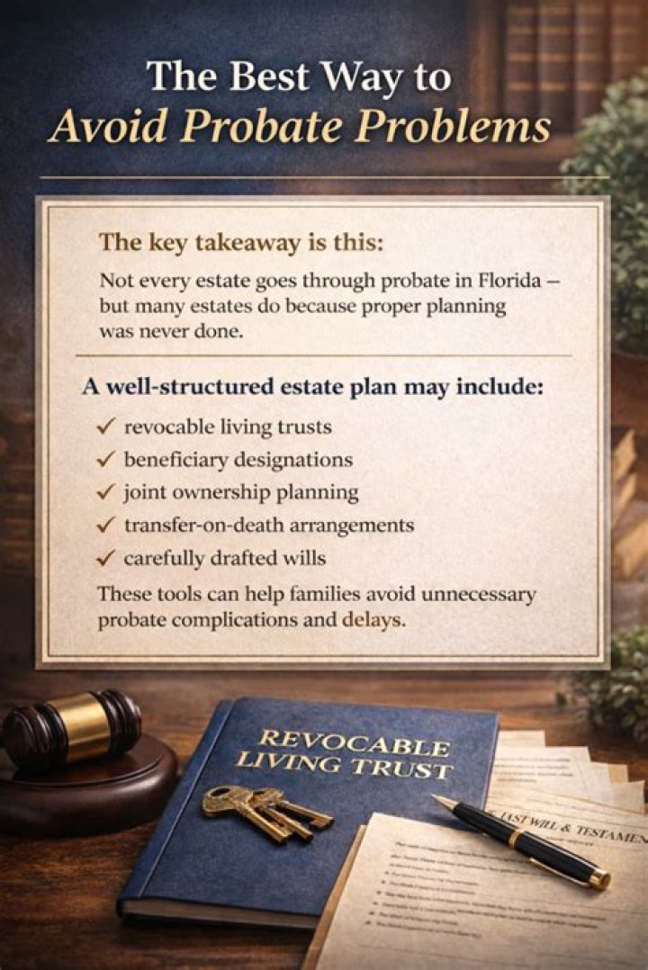 Does an estate have to go through probate in Florida?
