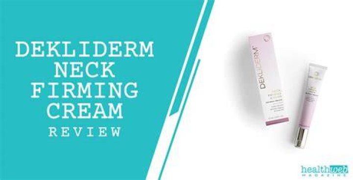 Does any neck firming cream work?