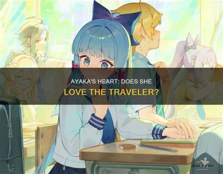 Does Ayaka have a crush on the traveler?