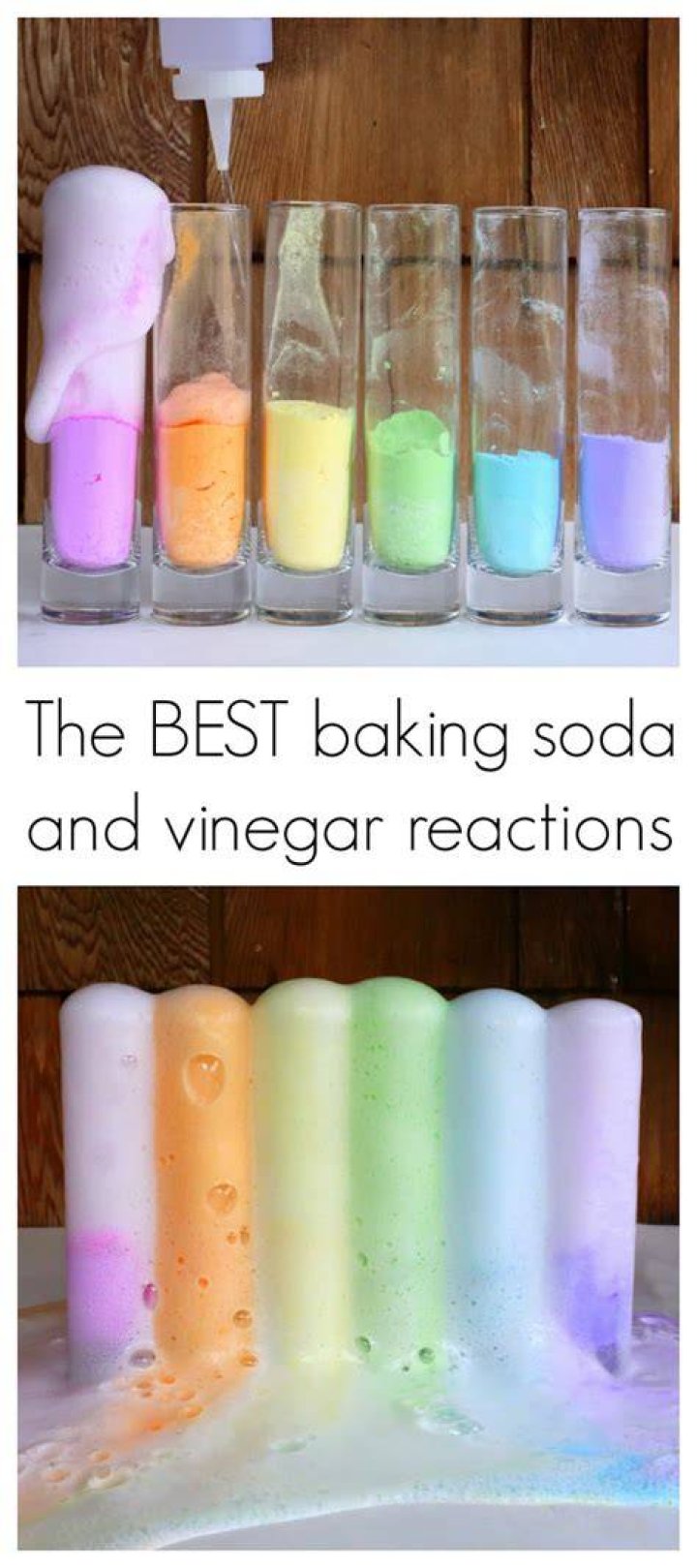 Does baking soda react with egg?