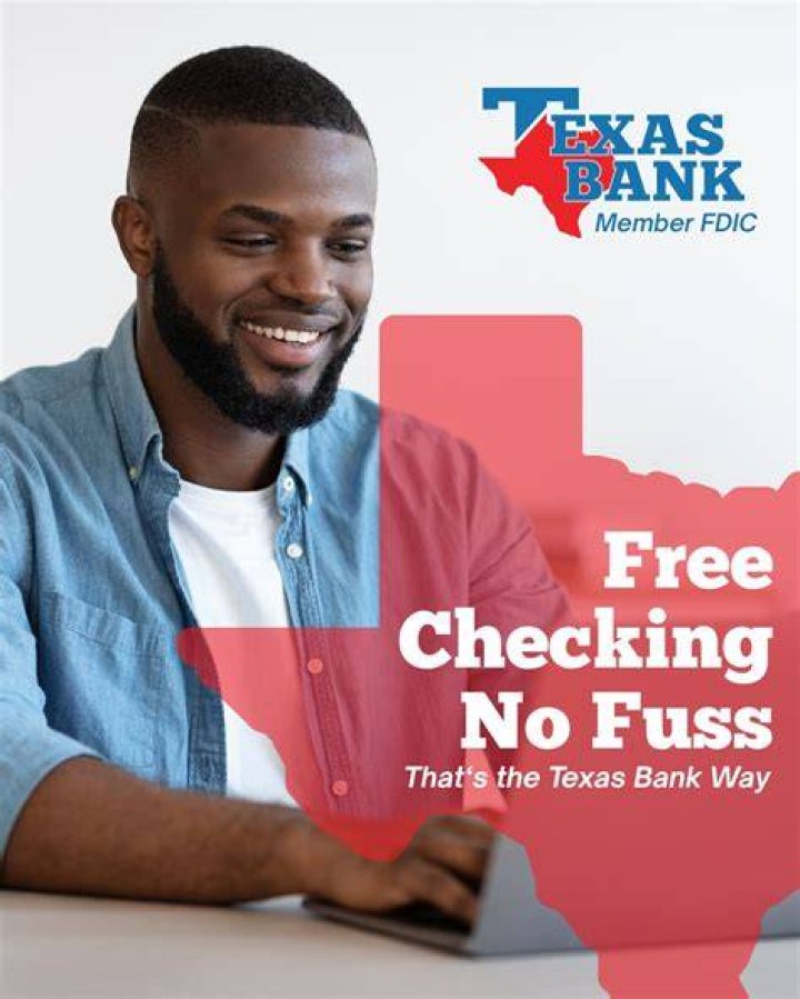 Does Bank of Texas have free checking?