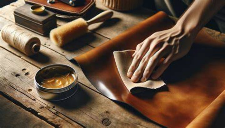 Does beeswax darken leather?