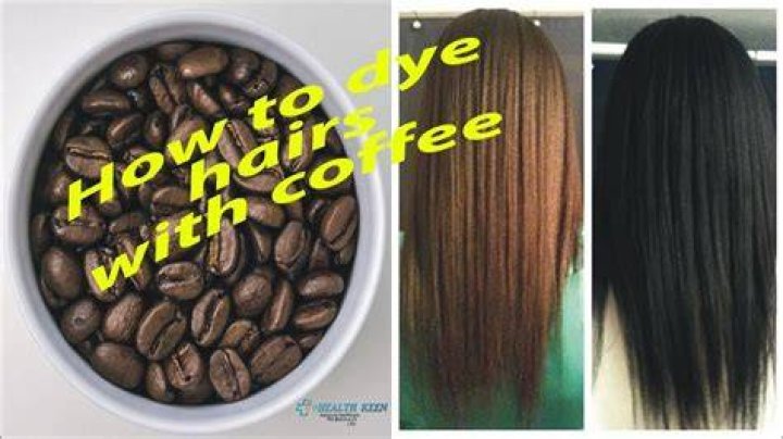 Does coffee really darken your hair?