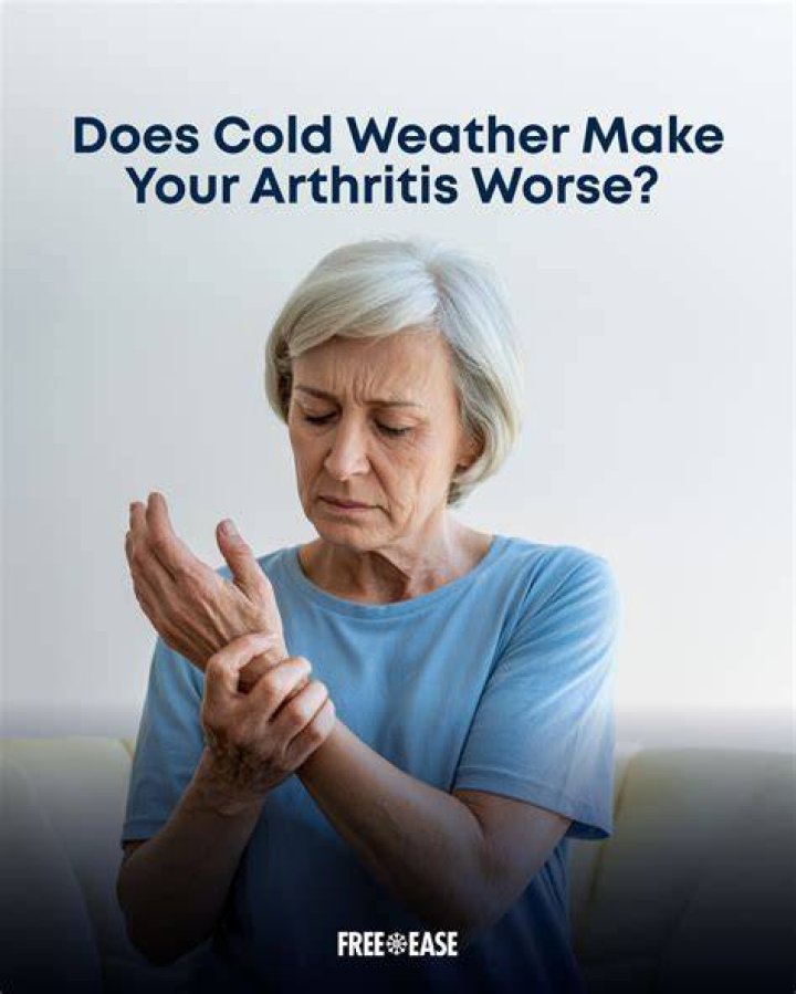 Does cold air make arthritis worse?