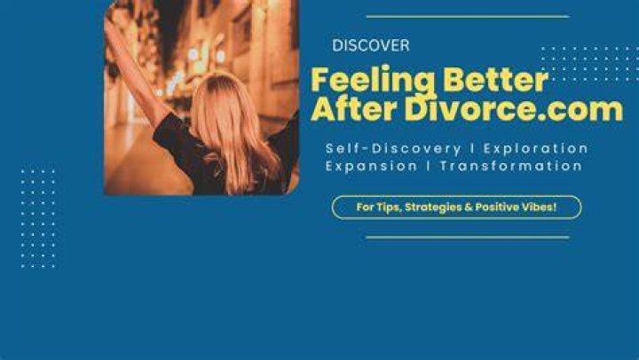 Does divorce feel better after?