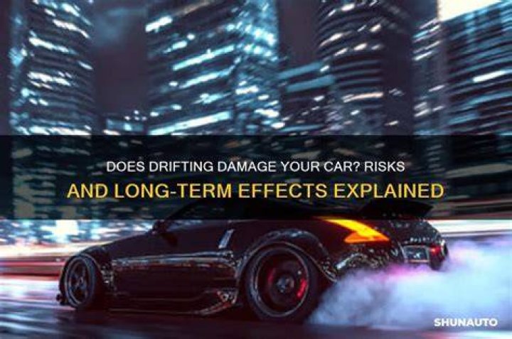 Does drifting damage your car?