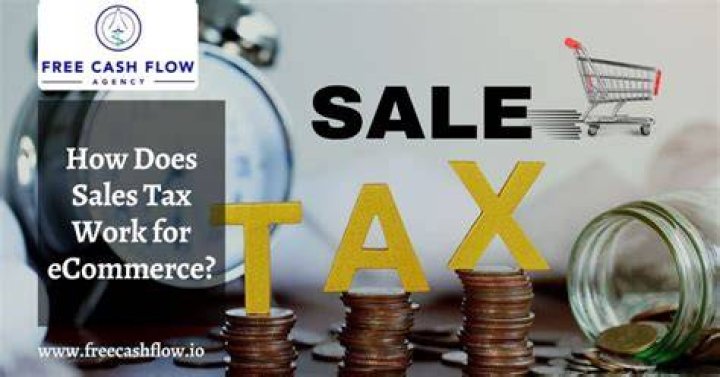 Does eCommerce have sales tax?