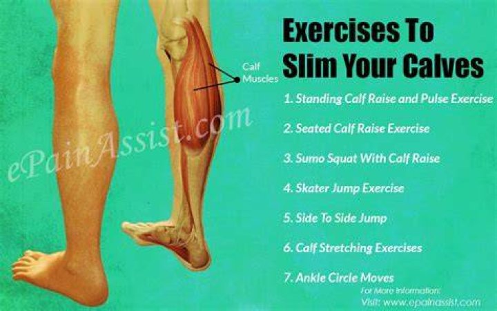 Does elliptical slim calves?
