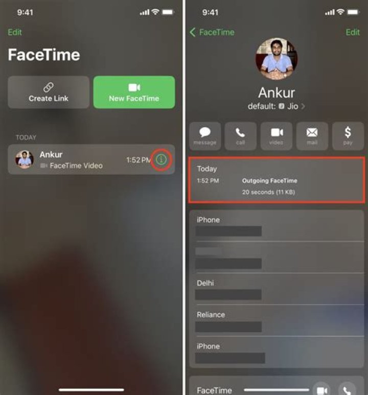 Does FaceTime audio have a time limit?