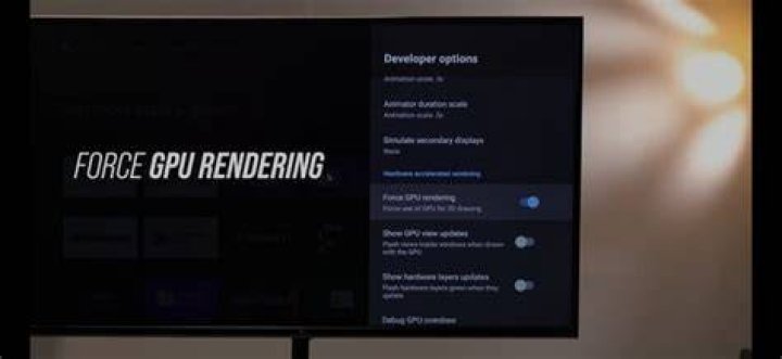 Does Force GPU rendering improve performance Android?