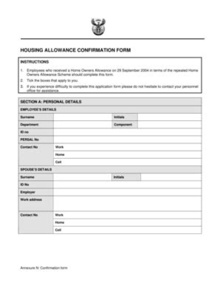 Does Form 4361 apply to housing allowance?