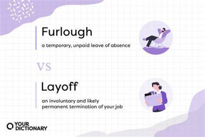 Does furloughed count as fired for a job?