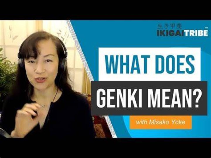 Does Genki mean happy?