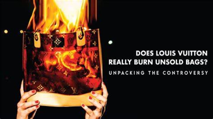 Does Gucci burn their unsold merchandise?