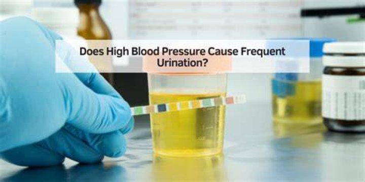 Does high blood pressure medication cause frequent urination?