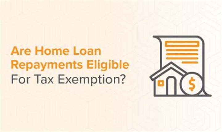 Does home loan come under tax exemption?