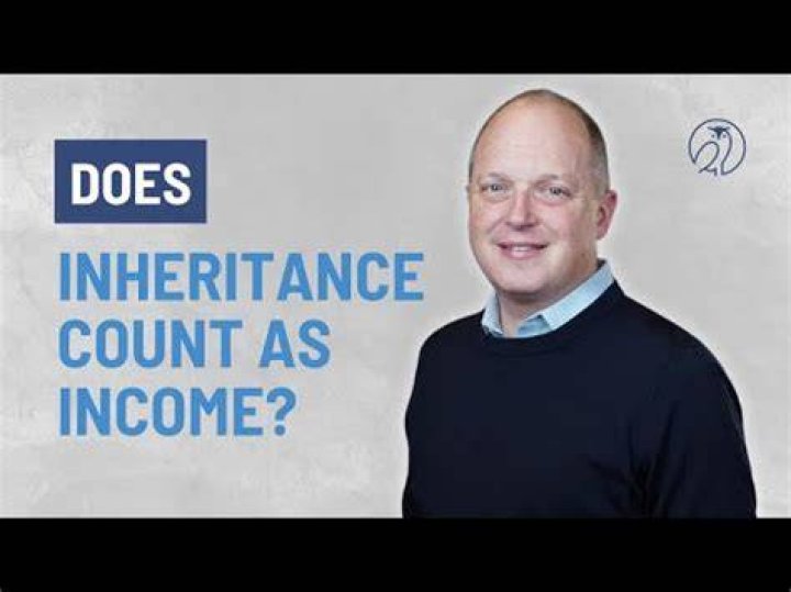 Does inheritance count as income for financial aid?