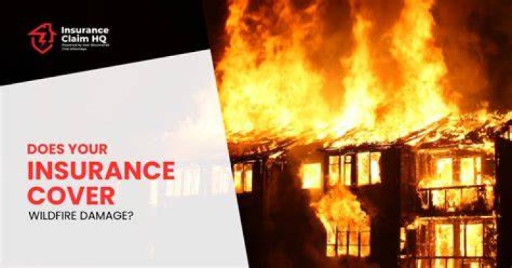 Does insurance cover wildfire losses?