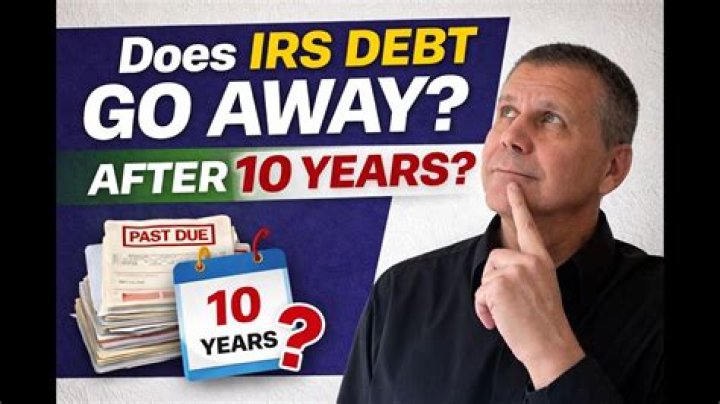 Does IRS debt go away?