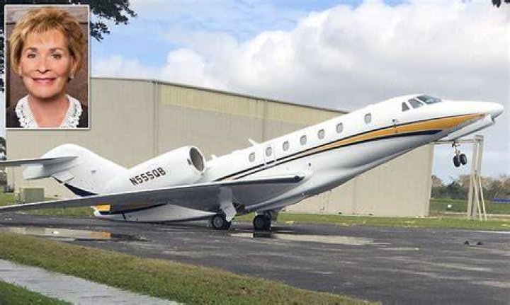 Does Judge Judy have a private jet?