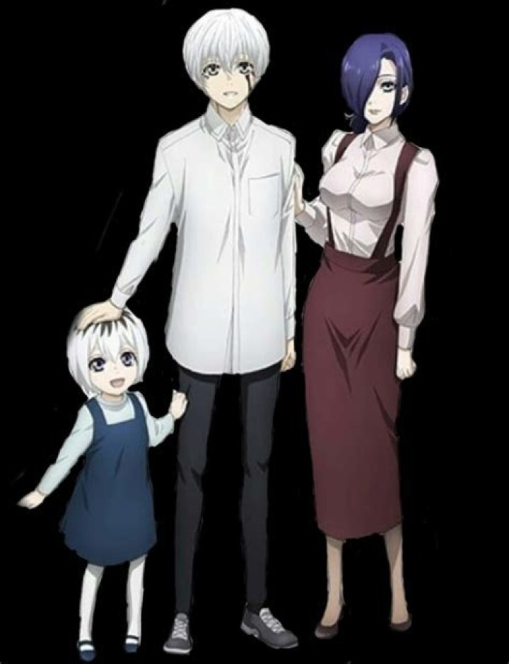 Does Kaneki's hair turn white again?