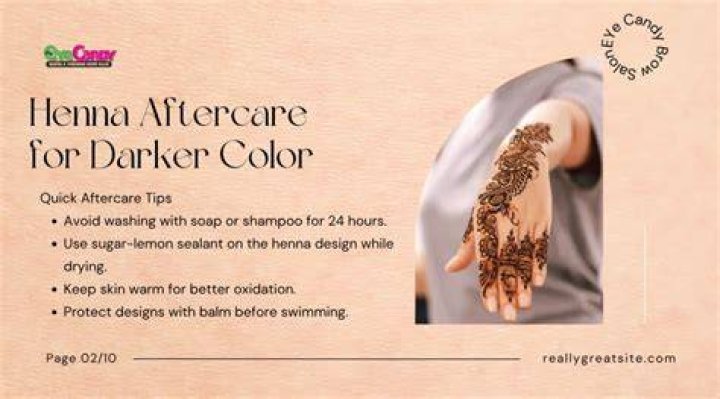 Does lemon make henna darker?