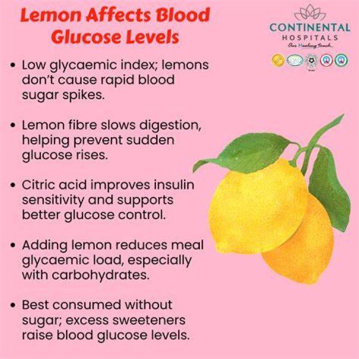 Does lemon reduce blood level?