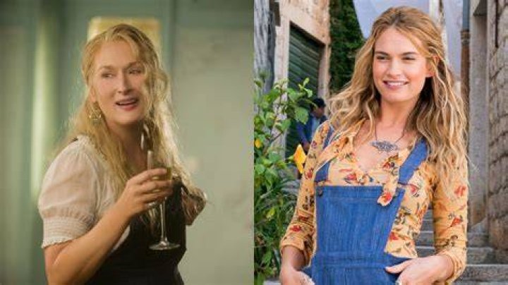 Does Lily James really sing in Mamma Mia?