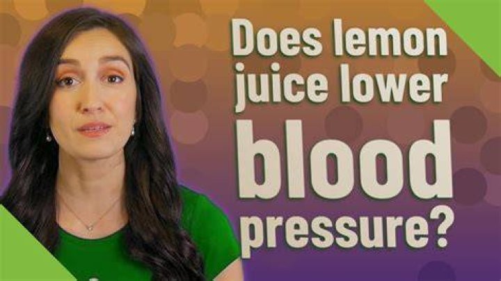 Does lime juice lower blood pressure?