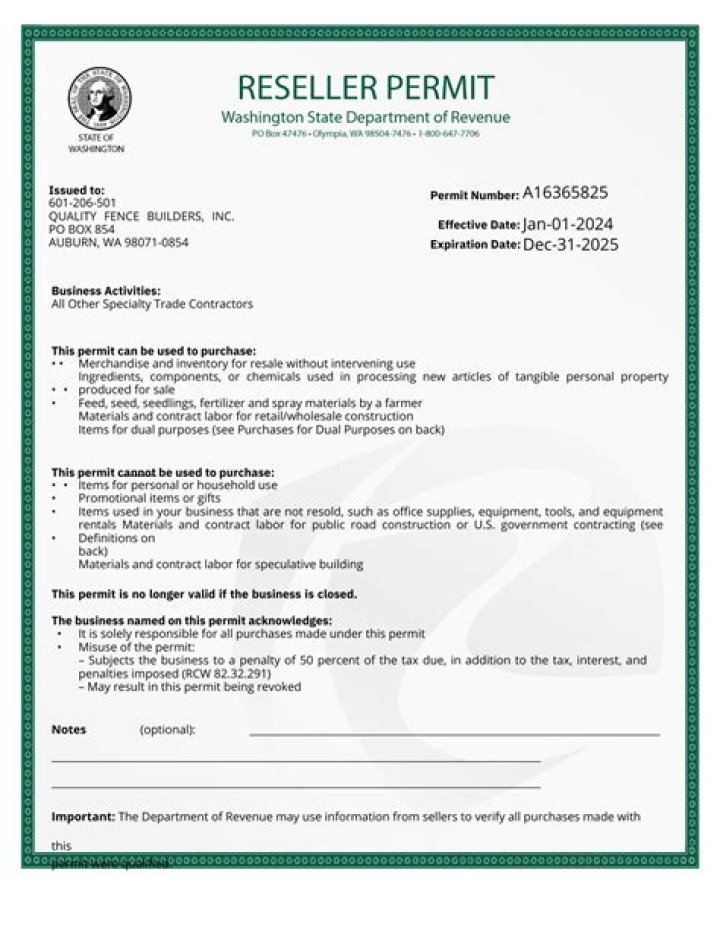 Does Maryland require a reseller permit?