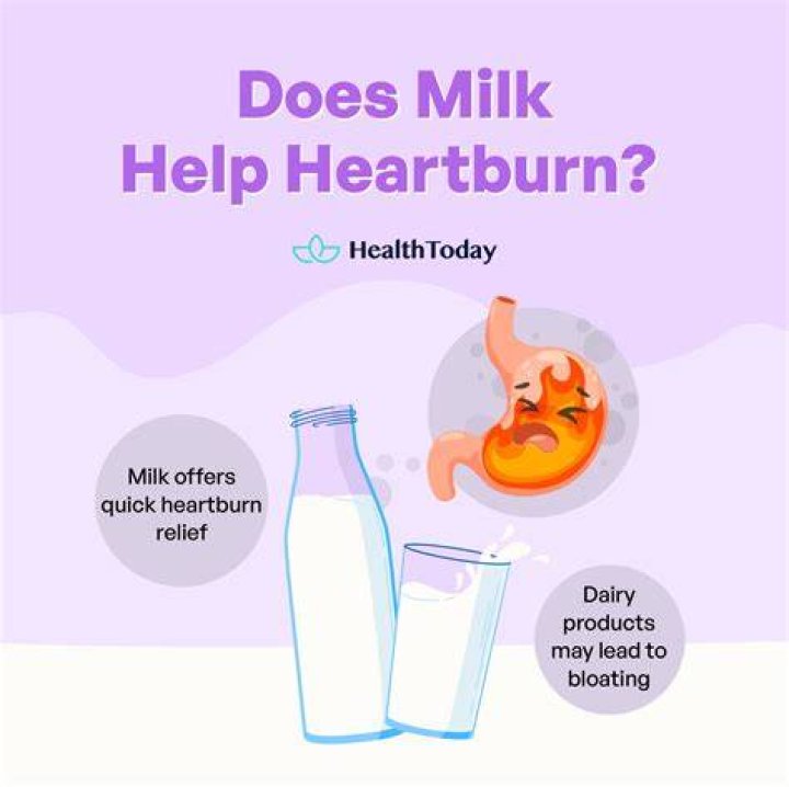 Does milk help a burn?