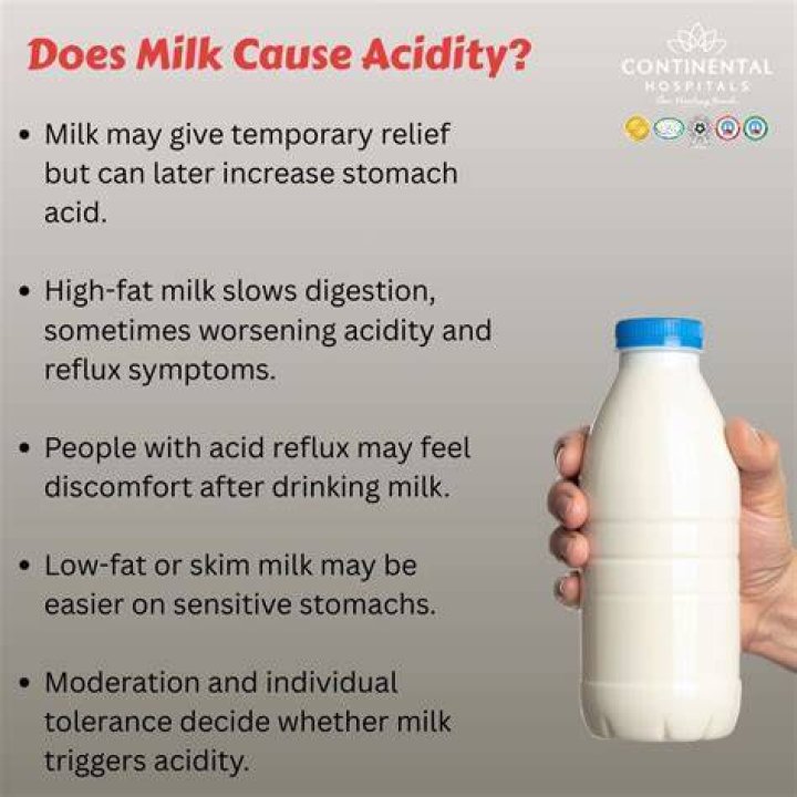 Does milk tea cause acidity?