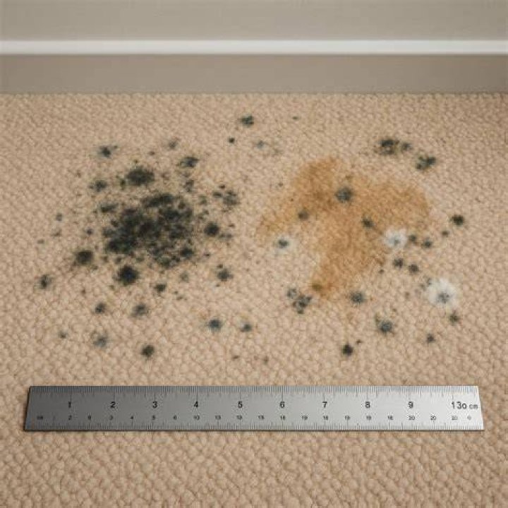 Does mold grow under carpet?