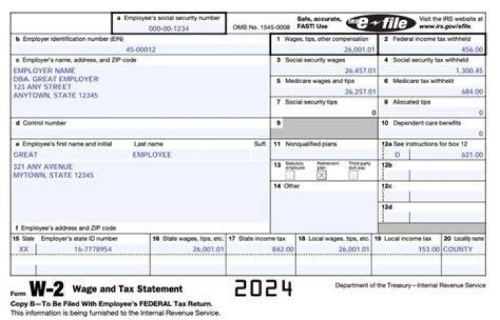 Does non-taxable income Show on W-2?
