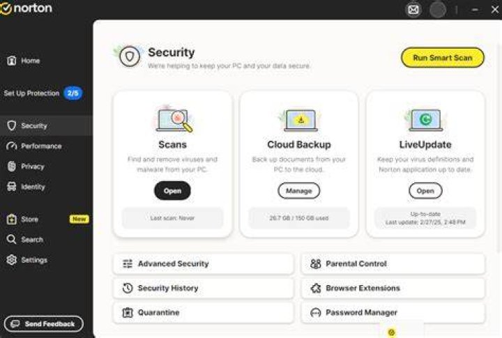 Does Norton 360 scan for viruses?