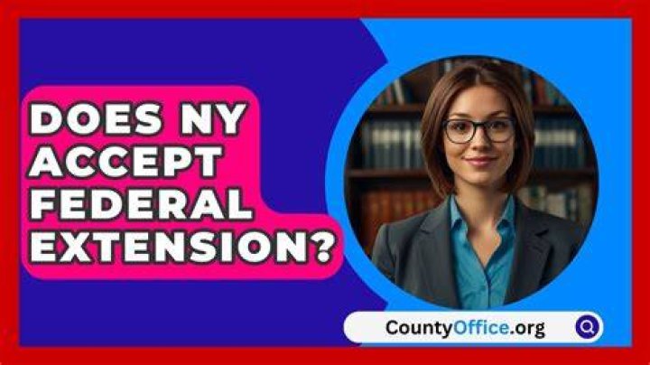 Does NY accept federal extension for S Corp?