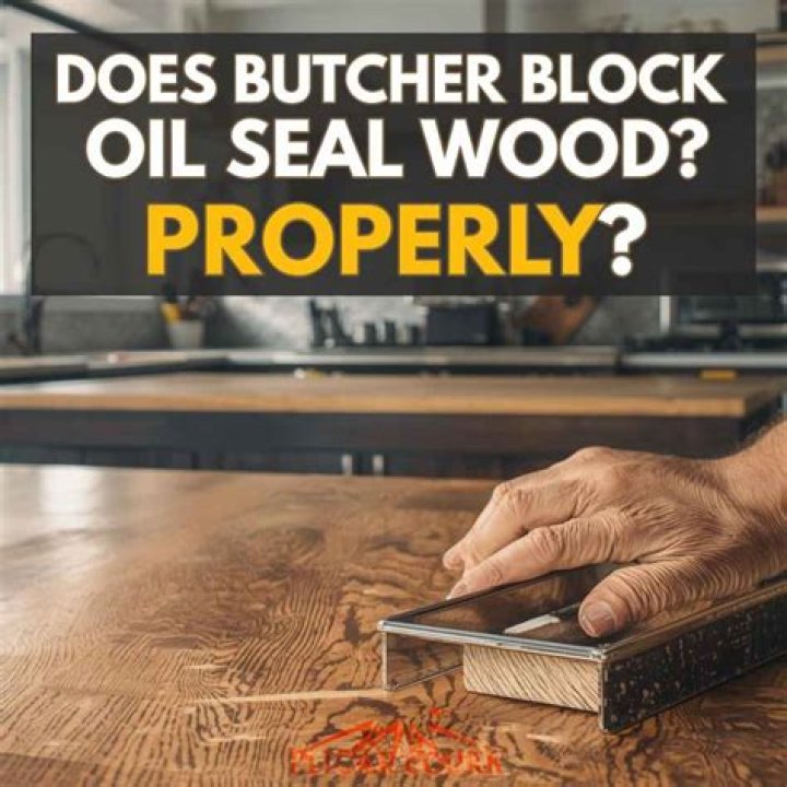 Does oiling wood seal it?
