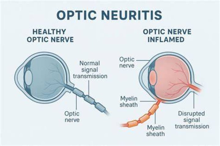 Does optic neuritis come and go?
