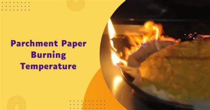 Does parchment paper prevent burning?